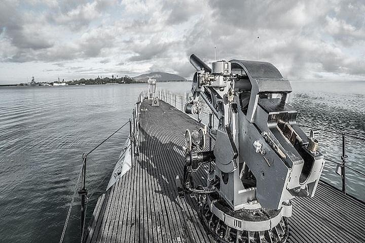 Battleships of World War II Departing from Waikiki Area - Photo 1 of 6